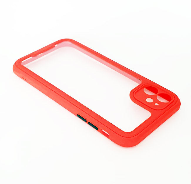 iPhone 11 phone case shockproof cushion armor anti-shock red
