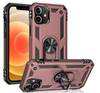 iPhone 12 /12 pro phone case rose gold ring armor anti drop shockproof rugged protective