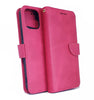 iPhone 12 / 12 pro phone case wallet cover flip anti drop anti slip shockproof pink