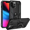 iPhone 13 Pro phone case black ring armor anti drop shockproof rugged protective