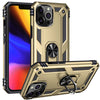 iPhone 13 Pro phone case gold ring armor anti drop shockproof rugged protective