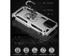 iPhone 13 Pro phone case silver ring armor anti drop shockproof rugged protective