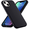 iPhone 13 & iPhone 14 Case. Soft Flexible Rubber Protective Cover black liquid silicone