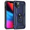 iPhone 13 & iPhone 14 Case. blue ring armor anti drop shockproof rugged protective