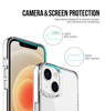 iPhone 13 & iPhone 14 Case. clear hard anti drop anti slip shockproof rugged