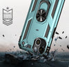 iPhone 13 & iPhone 14 Case. green ring armor anti drop shockproof rugged protective
