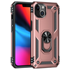 iPhone 13 & iPhone 14 Case. rose gold ring armor anti drop shockproof rugged protective