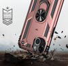 iPhone 13 & iPhone 14 Case. rose gold ring armor anti drop shockproof rugged protective