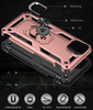 iPhone 13 & iPhone 14 Case. rose gold ring armor anti drop shockproof rugged protective