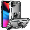 iPhone 13 & iPhone 14 Case. silver ring armor anti drop shockproof rugged protective
