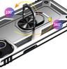 iPhone 13 & iPhone 14 Case. silver ring armor anti drop shockproof rugged protective
