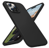 iPhone 14 Pro phone case Soft Flexible Rubber Protective Cover black liquid silicone