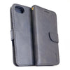 iPhone SE 2022 3rd gen /7/8/SE 2020 phone case wallet cover flip anti drop anti slip shockproof black