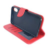 iPhone XR phone case wallet cover flip anti drop anti slip shockproof red