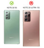 Samsung Note 20 / Note 20 5G phone case ring rose gold