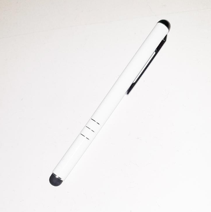 Pack of 2 - 10cm stylus pen universal for capacitive screens white