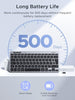 UGREEN Bluetooth Wireless Keyboard Multi Device Easy Switch Portable Mini Keyboard 500 Day Battery Silent Typing Ergonomic Keys QWERTY UK Layout BT5.3 2.4G