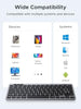 UGREEN Bluetooth Wireless Keyboard Multi Device Easy Switch Portable Mini Keyboard 500 Day Battery Silent Typing Ergonomic Keys QWERTY UK Layout BT5.3 2.4G