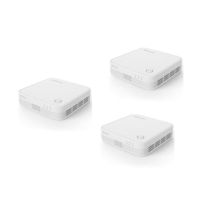 STRONG ATRIA AC1200 Whole Home Mesh Wi-Fi System, upto 5,000sq.ft Wi-Fi Coverage, 3 Gigabit Ports per node, App, Guest Network, Simple Set Up. 3 Pack