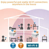 STRONG ATRIA AX3000 Mesh Wi-Fi 6 System: Coverage up to 3,600sq.ft (300m2), Connects 254 Devices, 3 Gigabit Ports/Node, 160 MHz Channels, App, 3 Pack