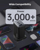 UGREEN 150W USB C Charger 3 Port Fast Charger GaN III Compact Wall Plug 100W Laptop Charger for MacBook Pro Air Dell iPad iPhone 16 Pro 15 Galaxy S24 Pixel 9