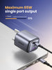 UGREEN Nexode 65W USB C Charger, Foldable GaN Fast Charger 3-Port Plug PPS/PD3.0, Compatible with MacBook Pro/Air, iPhone 16/15, iPad, Galaxy S24/S23, Steam Deck