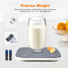 Digital Kitchen Scale – 1kg to 5kg Precision Pocket Scale with Trays & Counter. Blue