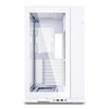 Lian Li O11D EVO White PC Case – Modular Mid-Tower, 3 GPU Mounting Options, High Airflow, Water Cooling Ready, Dual-Chamber Cable Management