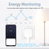 Smart Plug with Energy Monitoring, 2,4GHz WiFi, SmartLife APP Wireless Remote Control, Timer Function, Supports Alexa, Google Home, 13A. 2 Pack