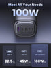 UGREEN USB C Charger 100W Plug Nexode 5 Port GaN Fast Charger Laptop Charger Adapter Compatible with MacBook iPad iPhone 16 15 Galaxy S24 S23 Pixel 9