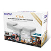 STRONG ATRIA AX3000 Mesh Wi-Fi 6 System: Coverage up to 3,600sq.ft (300m2), Connects 254 Devices, 3 Gigabit Ports/Node, 160 MHz Channels, App, 3 Pack