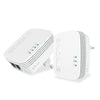 STRONG AV600 Wireless Powerline Kit, WiFi N300, Ethernet Ports, Powerline WiFi Extender,  IE / UK Plug, Plug & Play