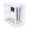 Lian Li O11D EVO White PC Case – Modular Mid-Tower, 3 GPU Mounting Options, High Airflow, Water Cooling Ready, Dual-Chamber Cable Management