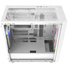 Cooler Master MasterBox 600 White E-ATX PC Case – 4 ARGB Fans, USB-C, Back-Connect Ready, 420mm Radiator Support, Tempered Glass