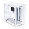 Lian Li O11D EVO White PC Case – Modular Mid-Tower, 3 GPU Mounting Options, High Airflow, Water Cooling Ready, Dual-Chamber Cable Management