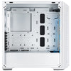Cooler Master MasterBox 520 Mesh White PC Case – 3 ARGB Fans, USB-C, E-ATX Support, 360mm Radiator Ready, Tempered Glass Side Panel