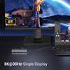 UGREEN Docking Station Revodok Pro 210 USB C Hub 10 in 1 Dual 4K 60Hz Single 8K 30Hz Gigabit Ethernet 100W PD 4x 5Gbps USB Ports SD TF USB C Dock for Laptops