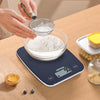 Digital Kitchen Scale – 1kg to 5kg Precision Pocket Scale with Trays & Counter. Blue