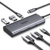 UGREEN Revodok 206 USB C Docking Station (6-in-1), Dual 4K@60Hz, Single 8K@30Hz, 100W PD, 3x 5Gbps USB Data Ports, Dock for Thinkpad, HP, Dell, More