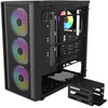 Cooler Master MasterBox 600 E-ATX Case – 4 ARGB Fans, Back-Connect Ready, 420mm Radiator, USB-C, Tempered Glass
