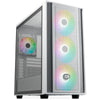 Cooler Master MasterBox 600 White E-ATX PC Case – 4 ARGB Fans, USB-C, Back-Connect Ready, 420mm Radiator Support, Tempered Glass