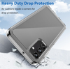 A15 4G / 5G Samsung phone case clear hard anti drop anti slip shockproof rugged