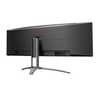 AOC Gaming 49" Curved Ultra-Wide 5120 x 1440 Dual Quad HDR. PC Monitor. AG493UCX2