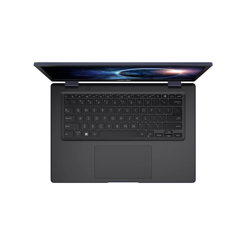 ASUS BR1402C i381XA3Y, 180 degree hinge design, Intel Core i3, N305, up to 3.8 GHz, Win 11 Pro Education, UHD Graphics, 8 GB RAM, 128 GB UFS, 14"