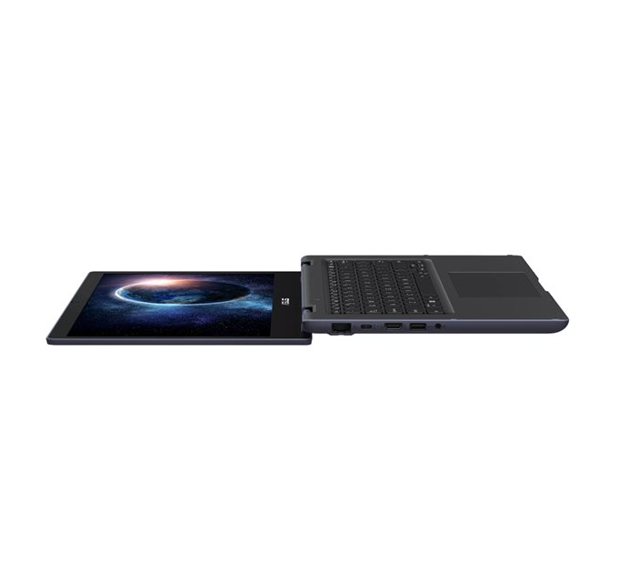 ASUS BR1402C i381XA3Y, 180 degree hinge design, Intel Core i3, N305, up to 3.8 GHz, Win 11 Pro Education, UHD Graphics, 8 GB RAM, 128 GB UFS, 14"