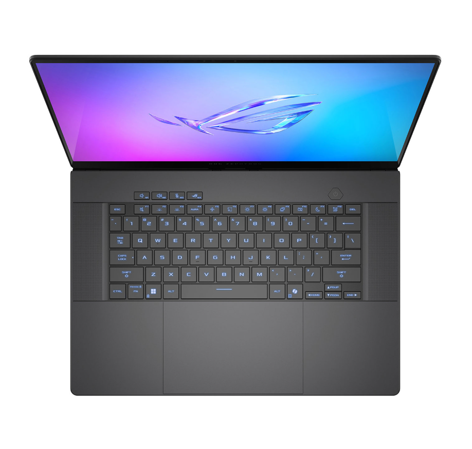 ASUS ROG Zephyrus G16, Intel Core Ultra 9, GeForce RTX 5080, Win 11 Home, 32 GB RAM, 2 TB SSD, 16" OLED