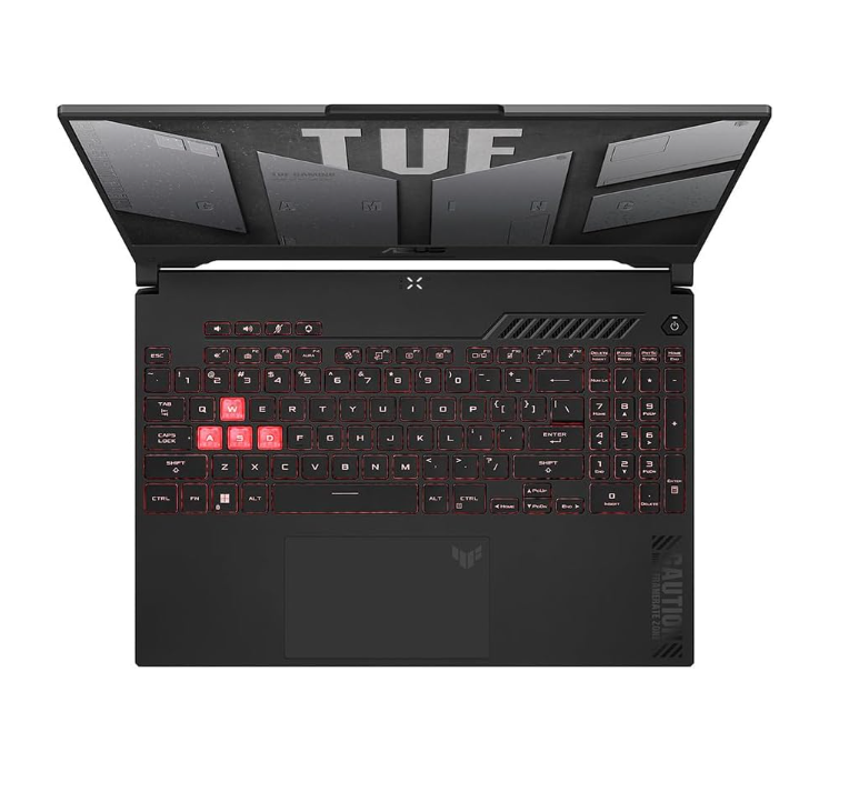 ASUS TUF Gaming A15, Ryzen 5, GF RTX 4050, 8 GB RAM, 512 GB SSD, 15.6", Win 11 Home, 4.55 GHz