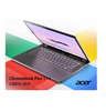 Acer Chromebook Plus 514, AMD Ryzen 5, 7520C, up to 4.3 GHz, Chrome OS, Radeon 610M, 8 GB RAM, 256 GB SSD, 14" IPS touchscreen