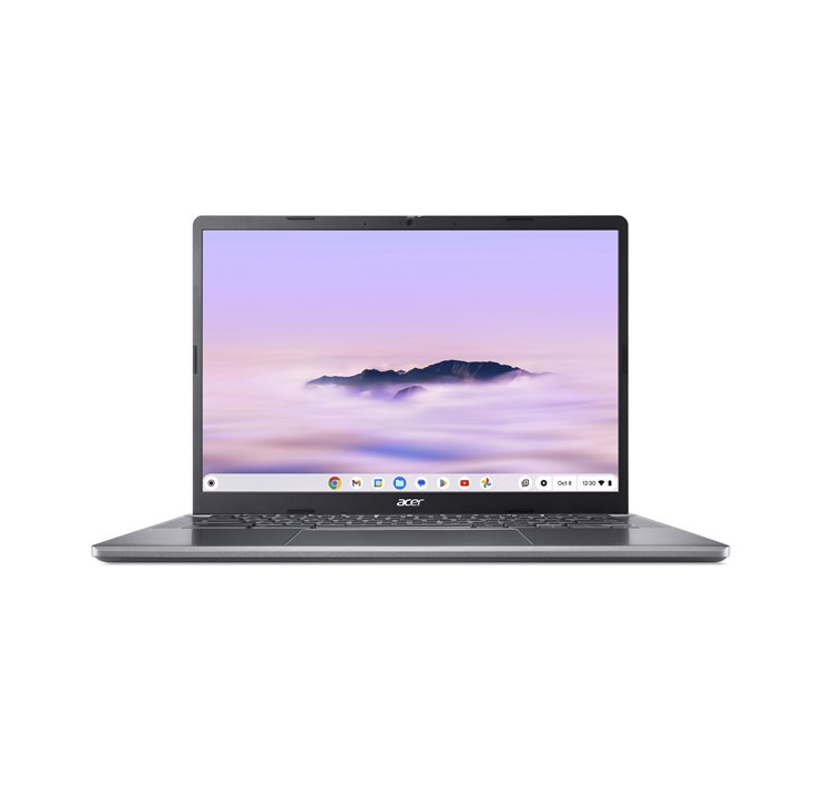 Acer Chromebook Plus 514, AMD Ryzen 5, 7520C, up to 4.3 GHz, Chrome OS, Radeon 610M, 8 GB RAM, 256 GB SSD, 14" IPS touchscreen