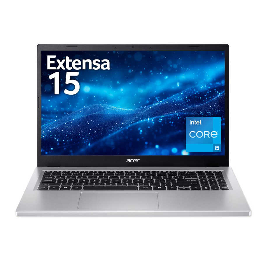 Acer Extensa 15, Intel Core i5, 8 GB RAM, 512 GB, 15.6". 4.6 GHz, Win 11 Pro, UHD Graphics